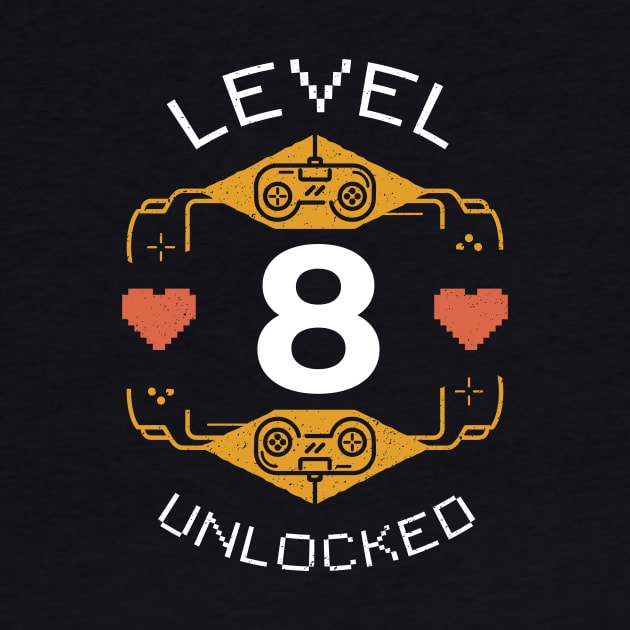 Retro Gaming Level 8 Unlocked by SLAG_Creative